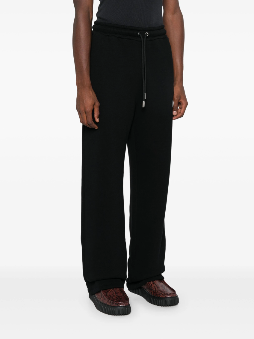 Black Elasticated Drawstring  Pant 3
