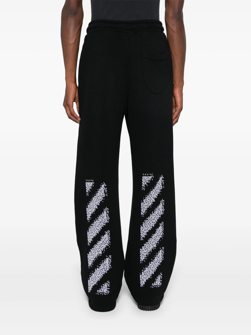 Black Elasticated Drawstring  Pant 4