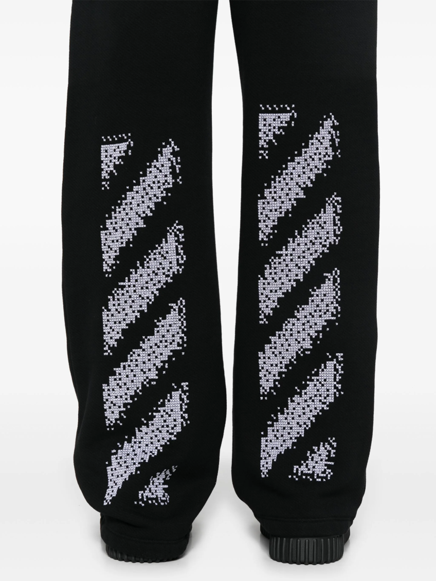 Black Elasticated Drawstring  Pant 5