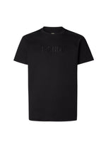 Black Cotton Slim Fit T-shirt 1