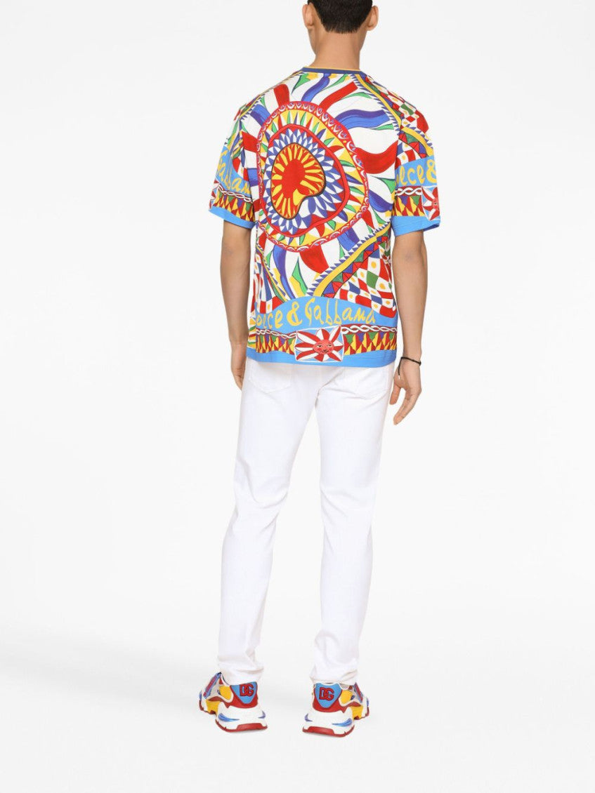 White Slim Fit Jeans 5