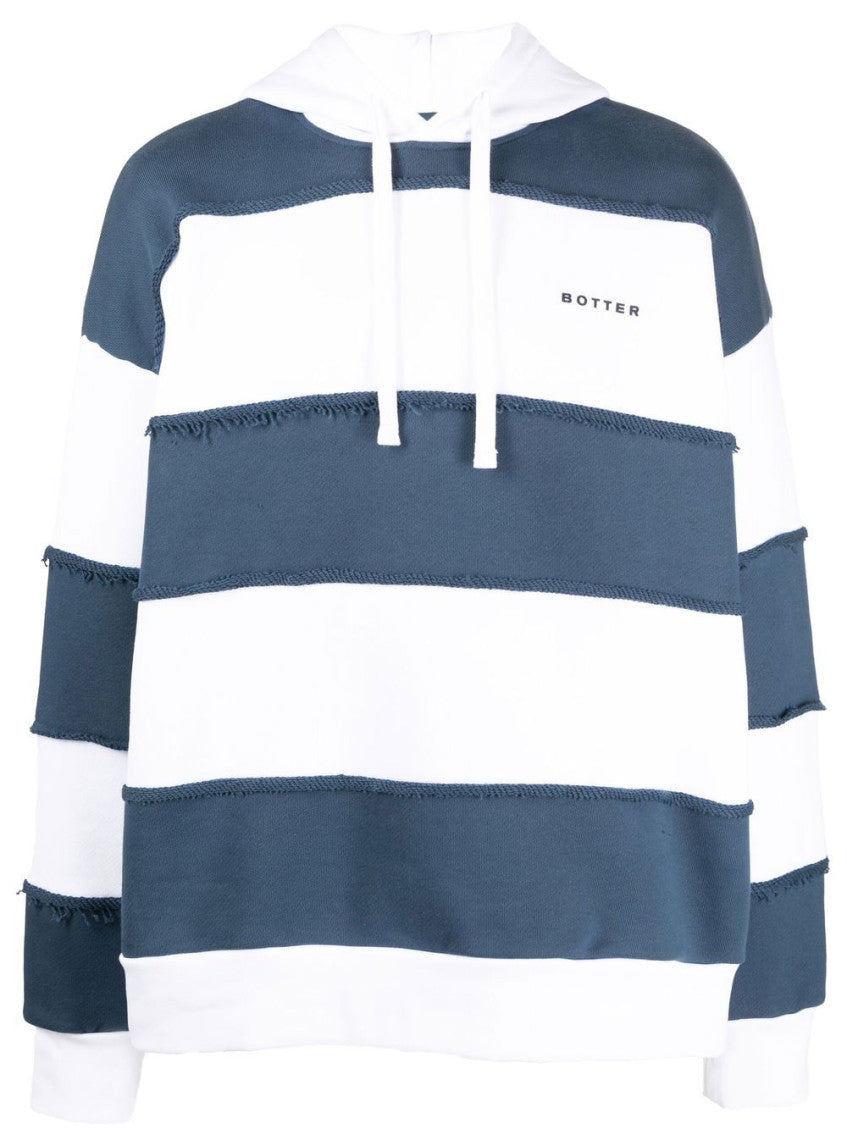 White Organic cotton hoodie 1