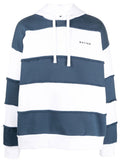 White Organic cotton hoodie 1