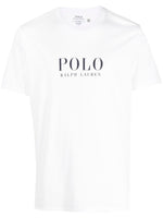 White Logo Print T-Shirt 1