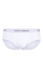 White Logo Waist Brief 1