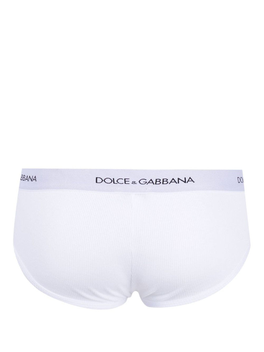White Logo Waist Brief 2