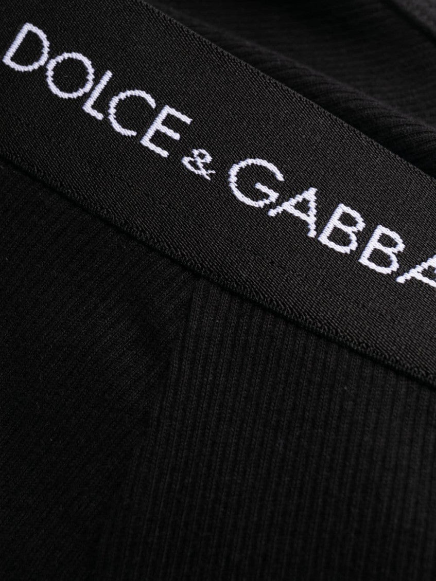 Black Logo Set Of Briefs 3