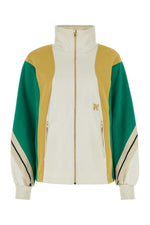 Multicolor polyester blend sweatshirt 1