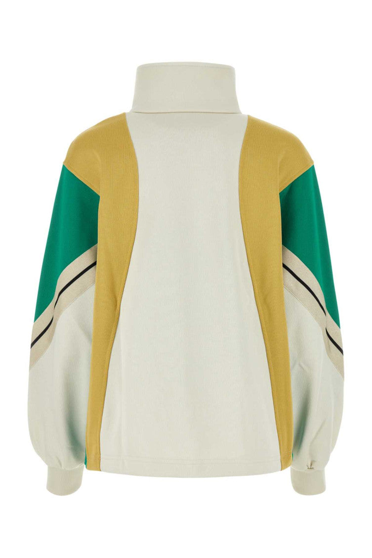 Multicolor polyester blend sweatshirt 2