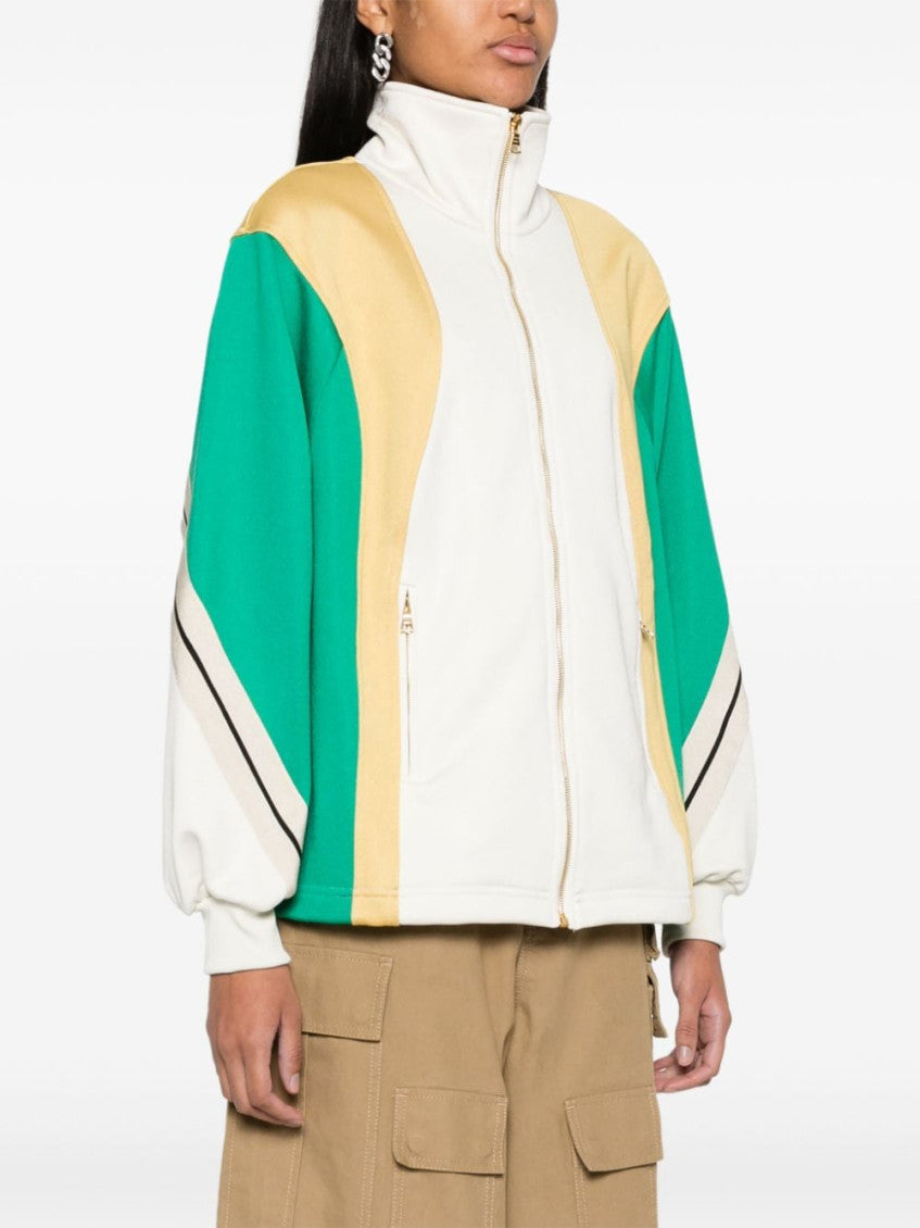 Multicolor polyester blend sweatshirt 4