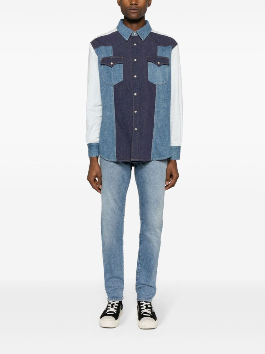Blue Skinny Fit Jeans 2