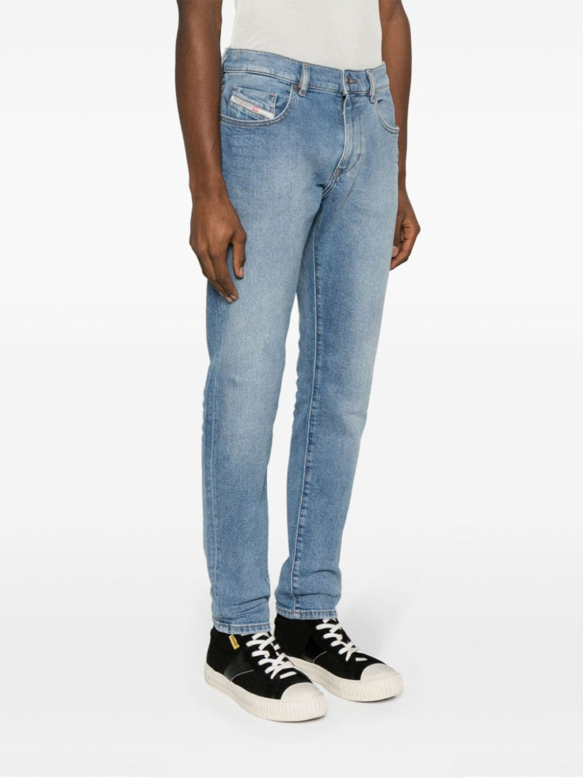 Blue Skinny Fit Jeans 3