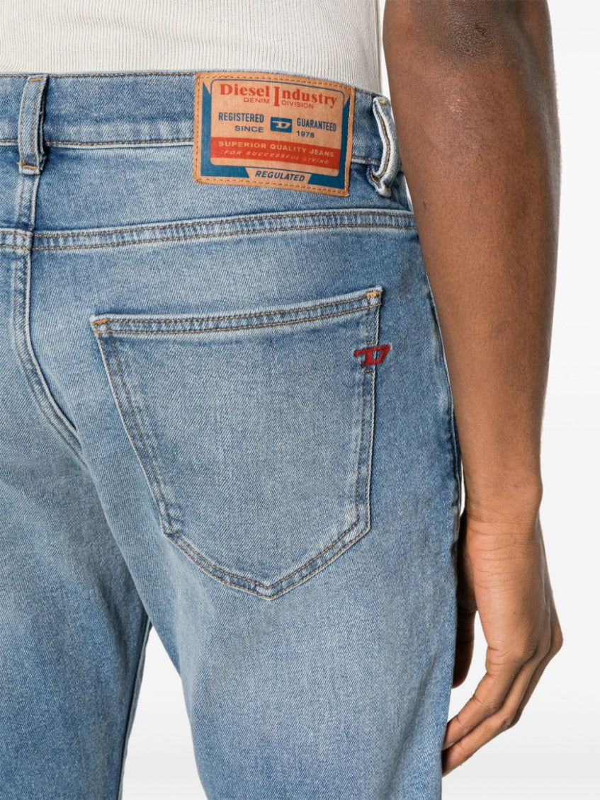 Blue Skinny Fit Jeans 4