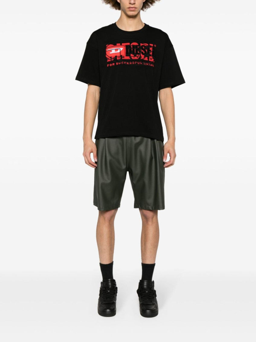 Black Logo Print T-Shirt 5