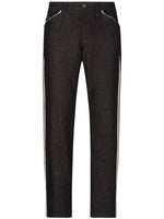 Black Straight Leg Denim 1