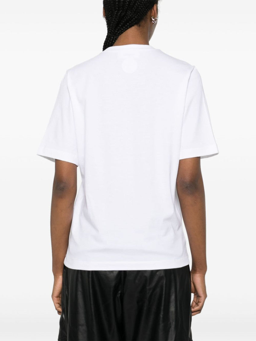 White Cartoon print t-shirt 2