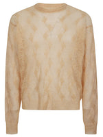 Beige Wool Blend Jumper 1