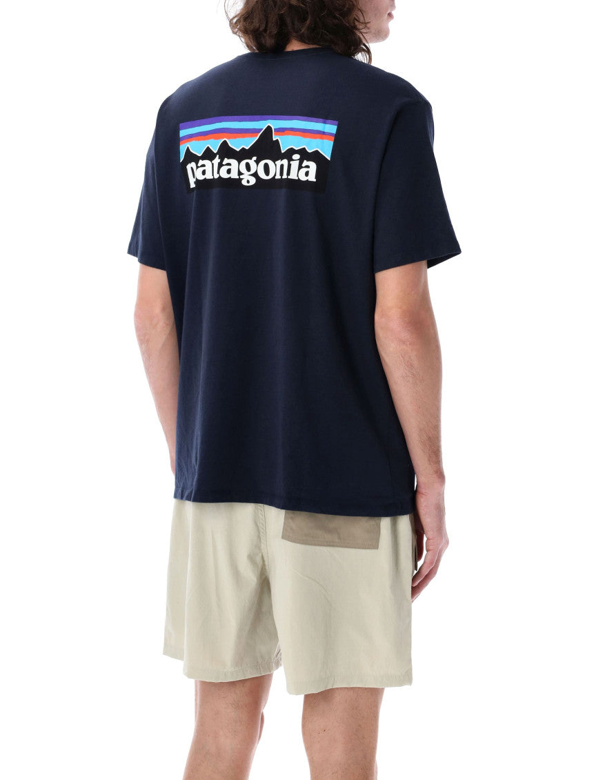 Blue Logo Crewneck T-Shirt 2