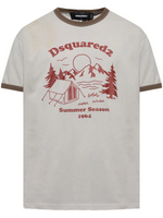 Light Grey Graphic Print T-Shirt 1