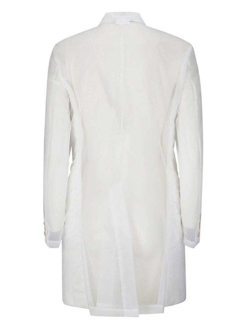 White single-breasted coat 2
