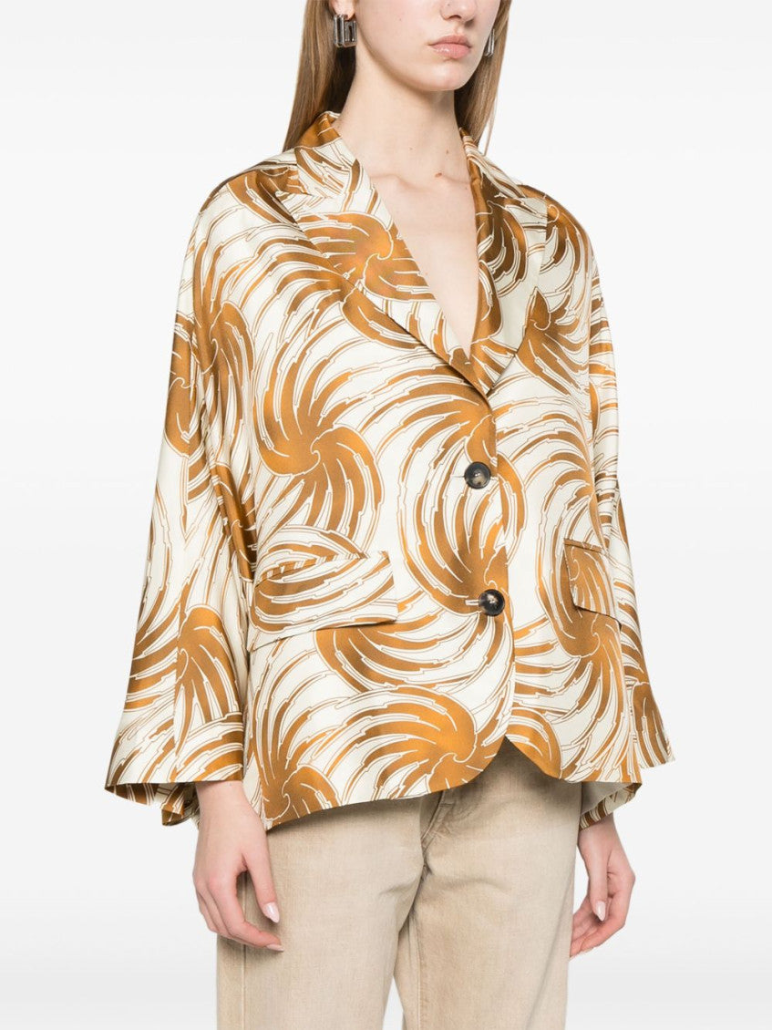 Multicolor Printed caban jacket 3
