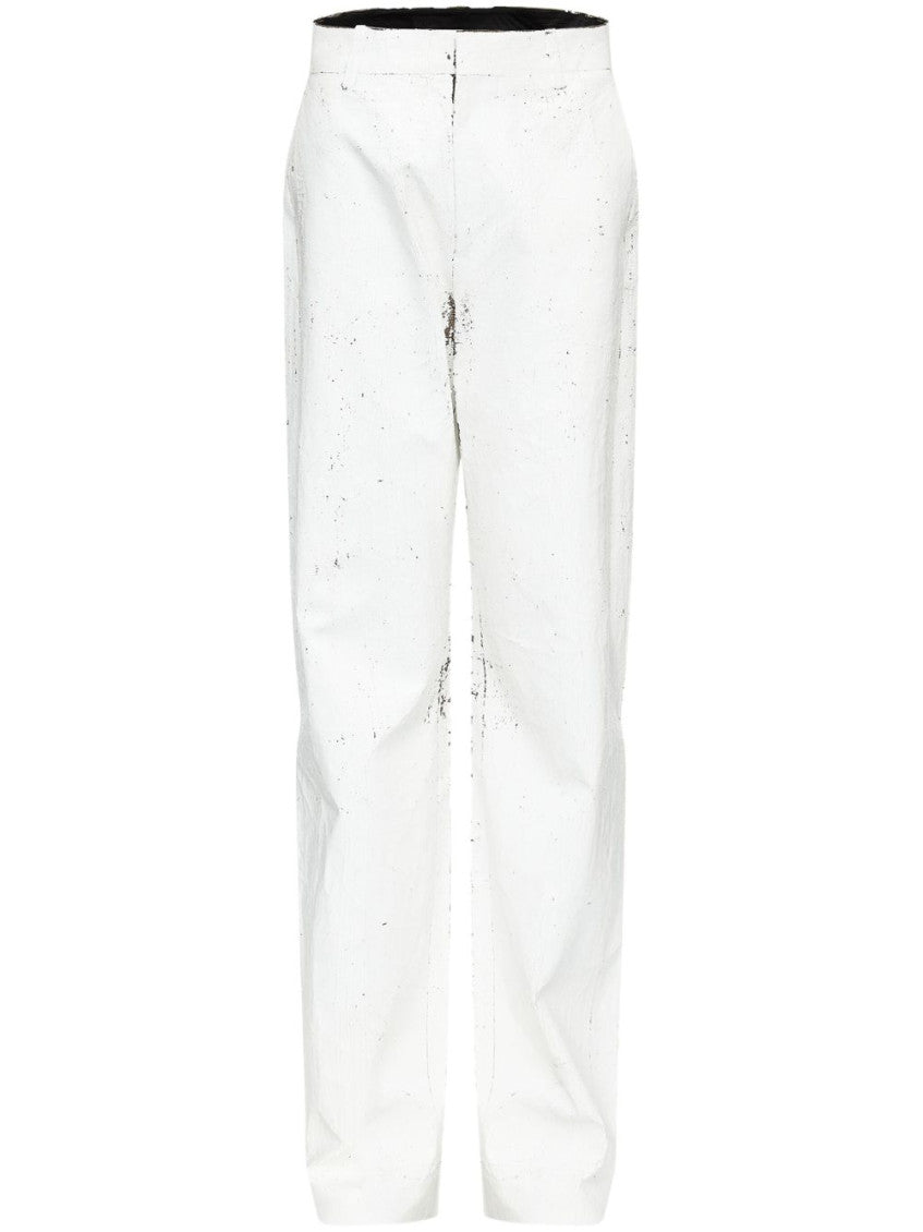 White Wax trousers 1