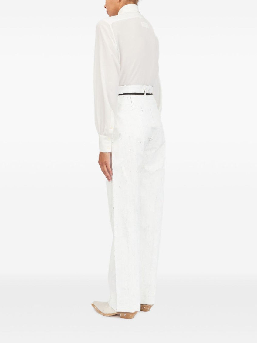 White Wax trousers 4