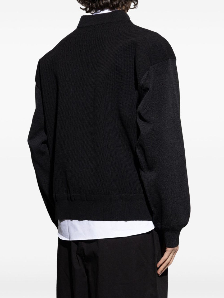 Black Front Zip Bomber 2