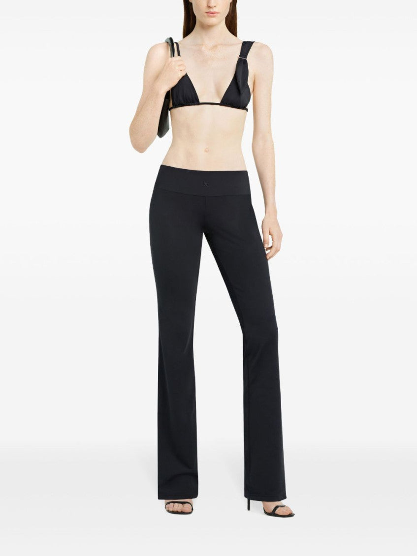 Black Scuba Trousers 3