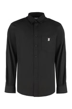 Black Regular Logo Shirt 1