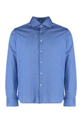 Blue Regular Solid Shirt 1