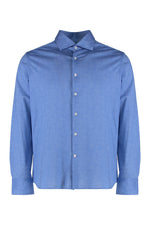 Blue Regular Solid Shirt 1