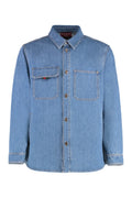 Denim Regular Solid Shirt 1