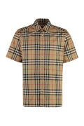 Beige Regular Checks Shirt 1