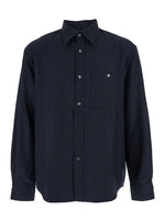 Blue Loose Stripes Shirt 1