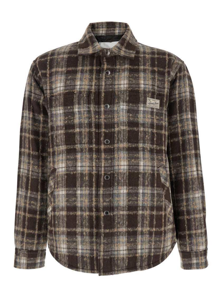 Brown Regular Check Shirt 1