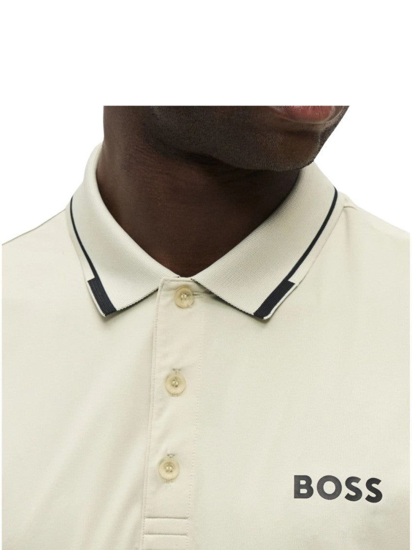 White Shirt Collar Polo 4