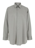 Grey Regular Solid Shirt 1