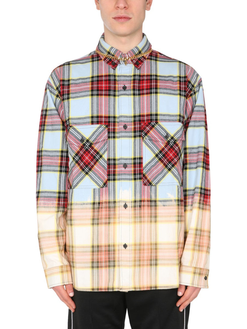 Multicolor Regular Check Shirt 1
