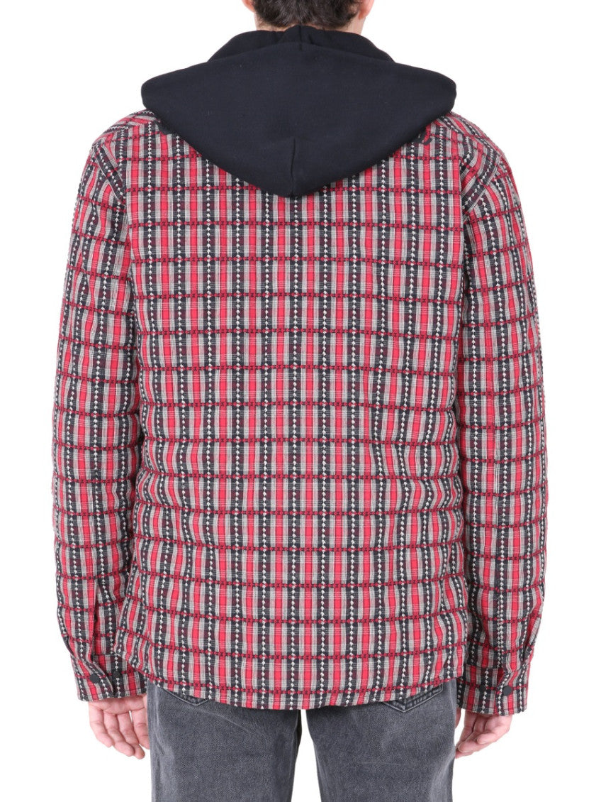 Red Regular Plaid Shirt 3