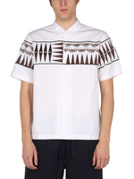 White Regular Printed Shirt 1