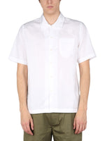 White Relaxed Solid Shirt 1