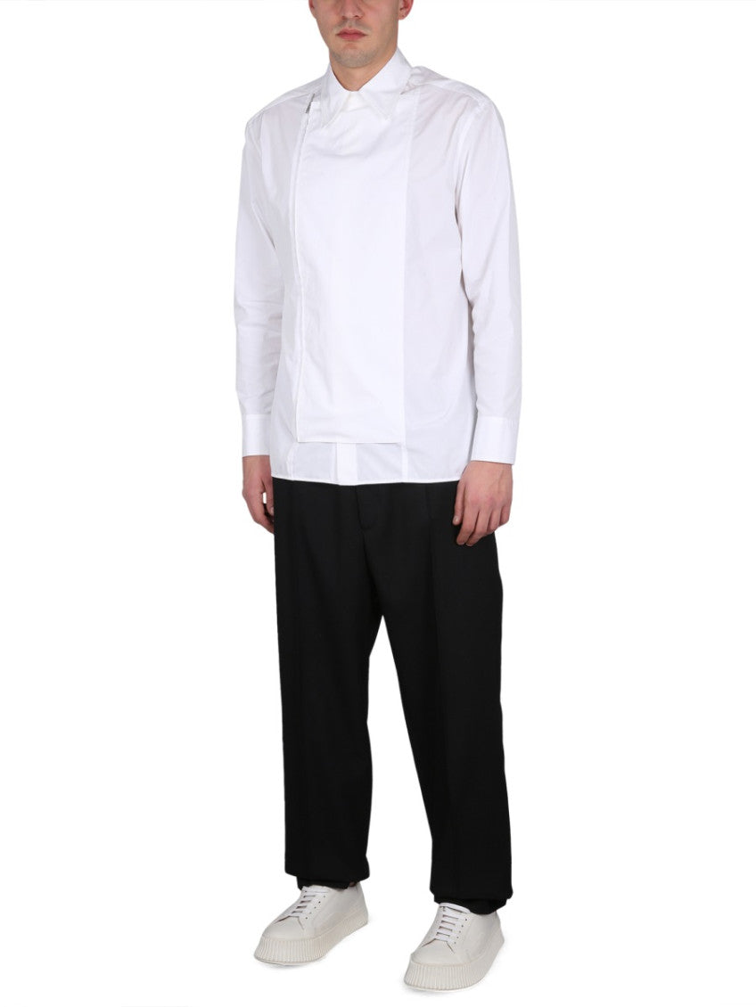White Regular Solid Shirt 2