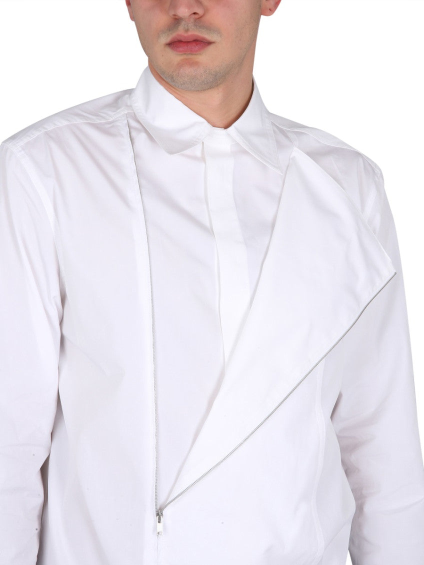 White Regular Solid Shirt 4