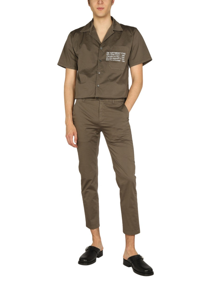 Brown Regular Logo Shirt 2
