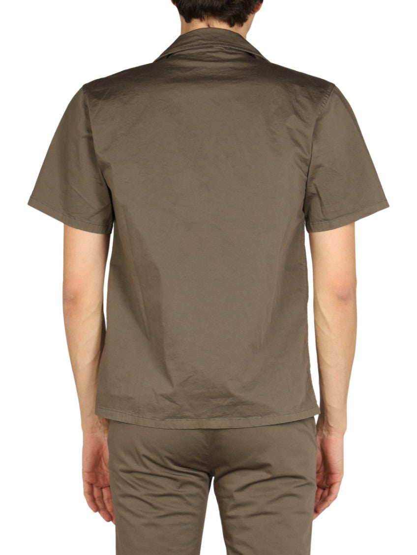 Brown Regular Logo Shirt 3