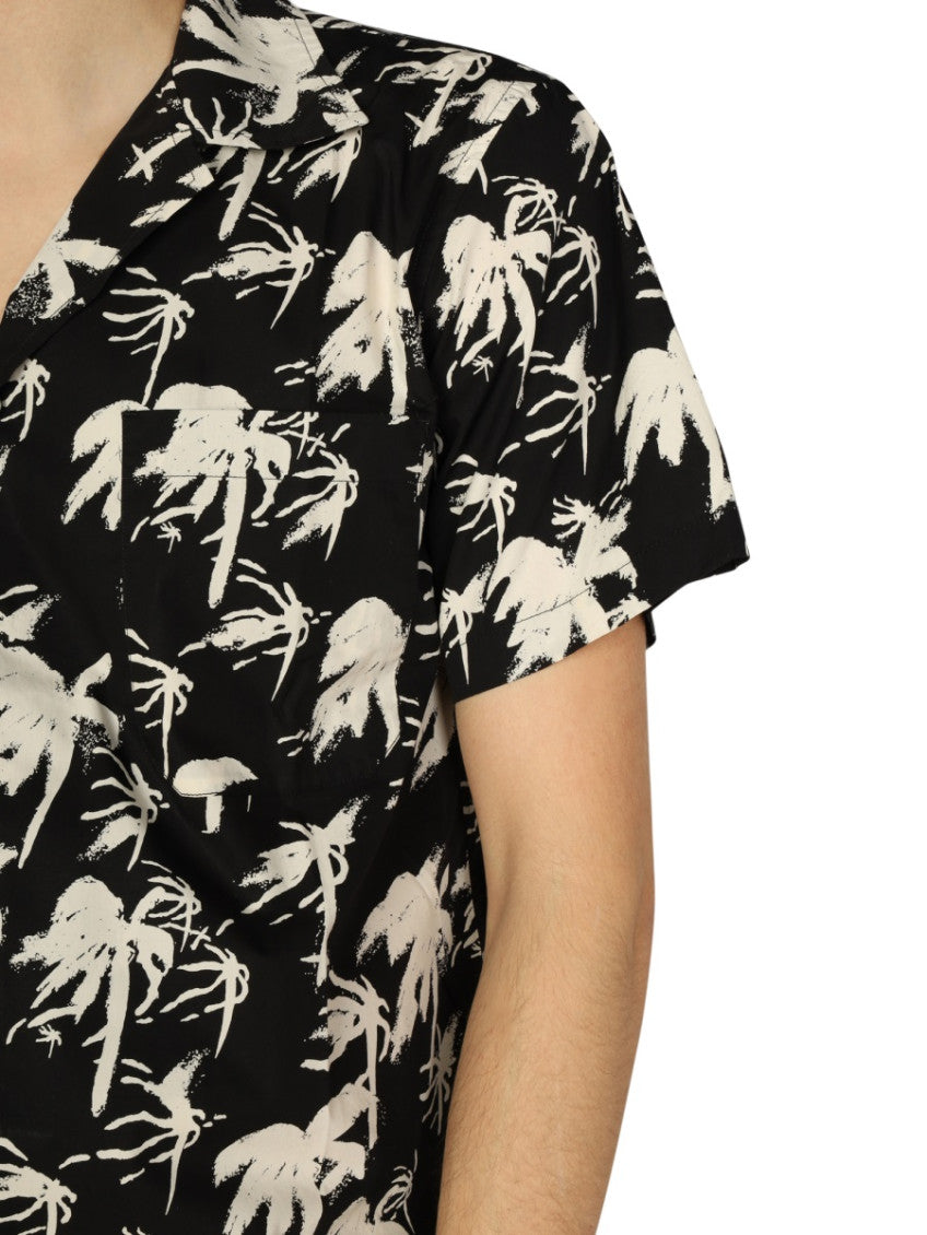 Black Regular Printed Shirt 4