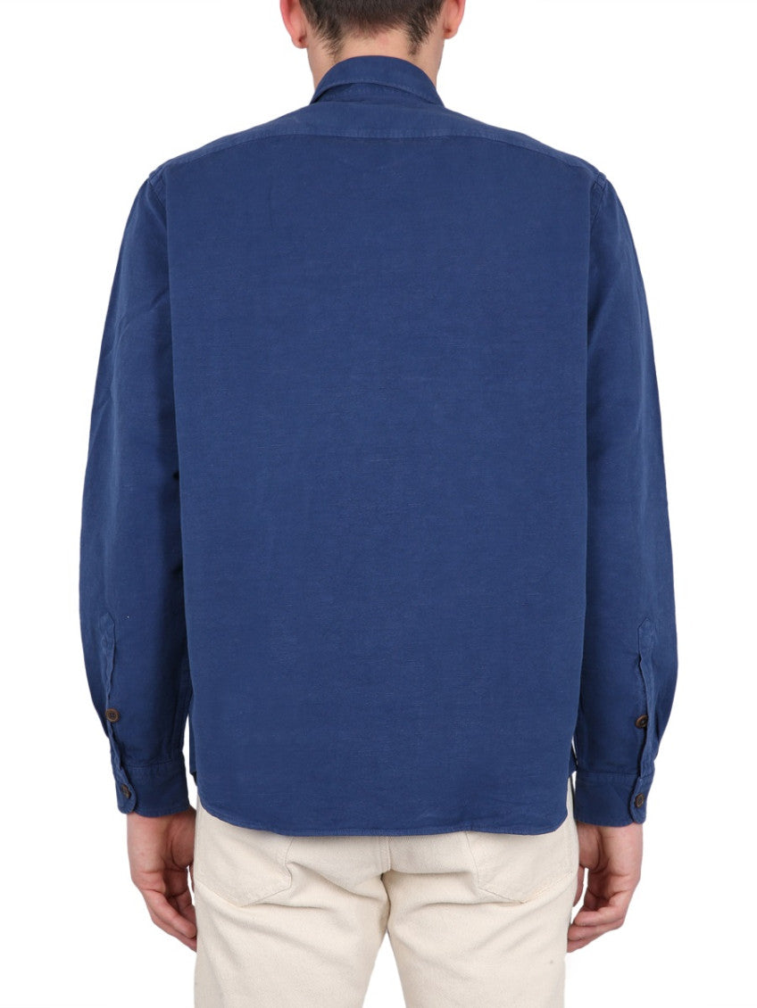 Blue Regular Logo Shirt 3