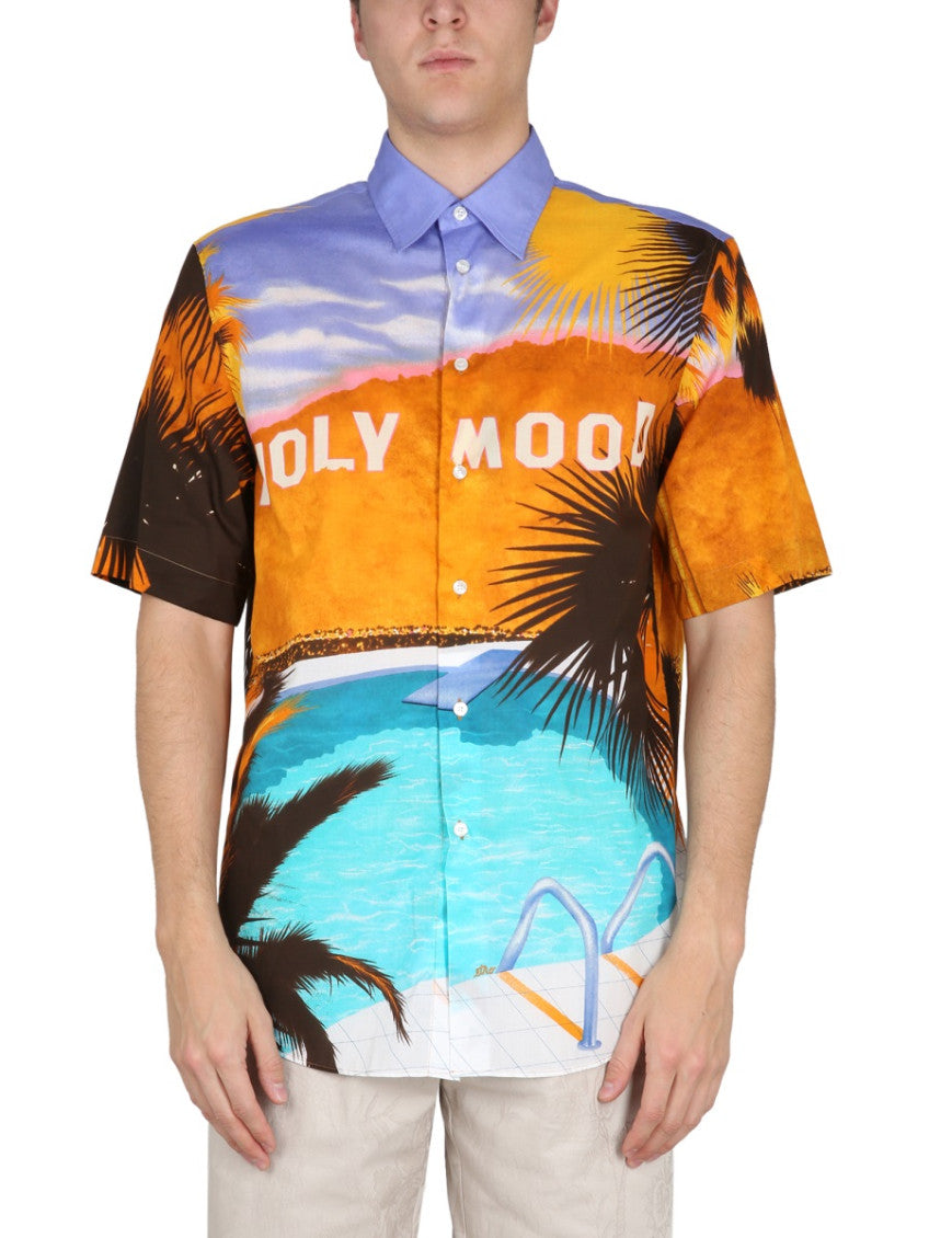Multicolor Regular Graphic Shirt 1