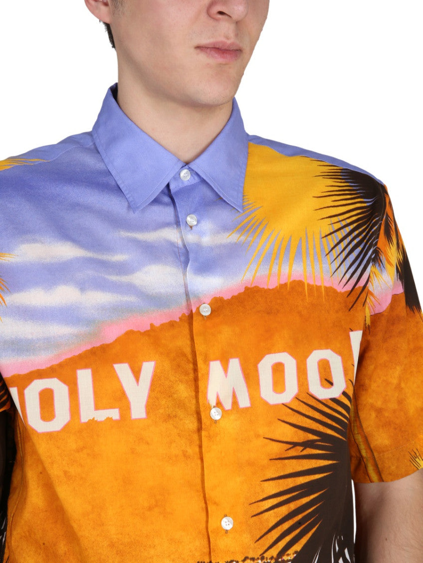 Multicolor Regular Graphic Shirt 4